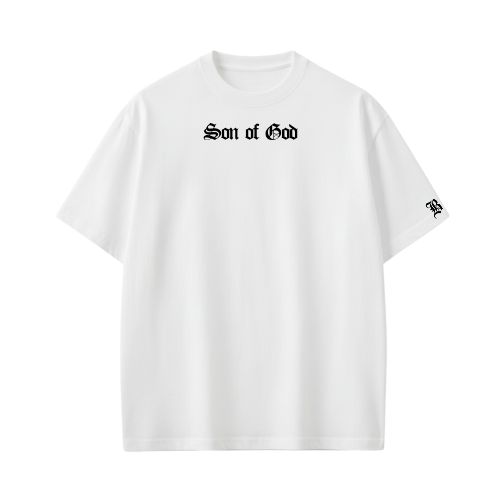 SON OF GOD BLACKLIST WHITE T-SHIRT