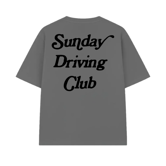 Sunday Driving Club Grey Oversized T-shirt