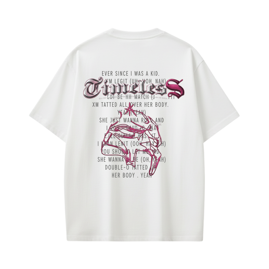 TIMELESS BLACKLIST WHITE T-SHIRT