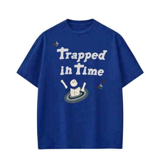 Trapped in Time Blue T-Shirt