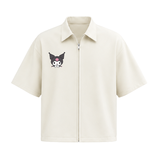 Blacklist Dream Chaser Zipper Shirt off white