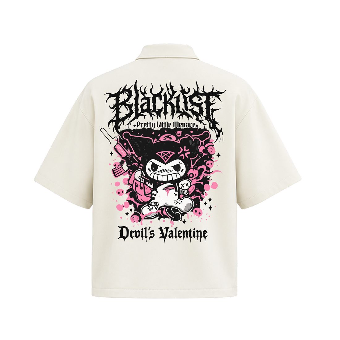 Blacklist Dream Chaser Zipper Shirt off white