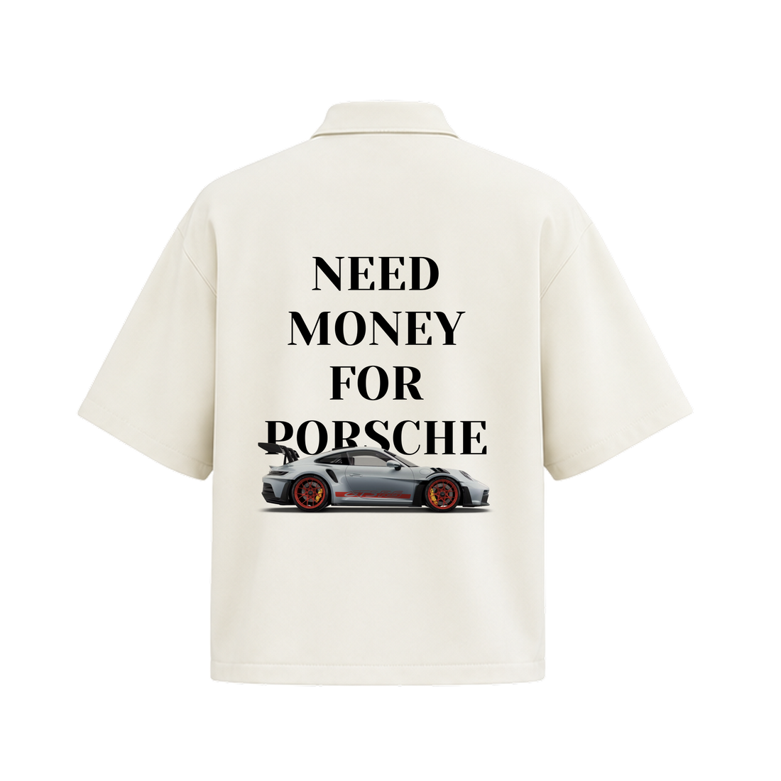 Blacklist Success State Zipper Shirt off white