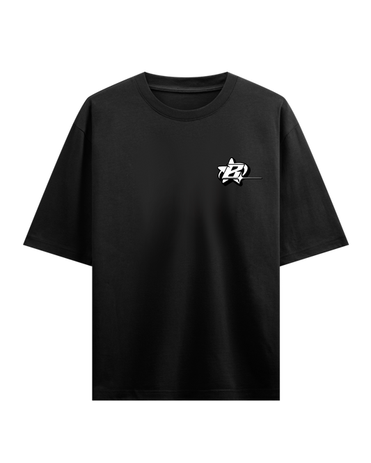 YOU LOVE ME BLACK OVERSIZED T-SHIRT