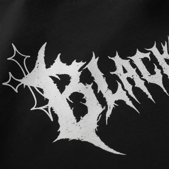 Blacklist Shadow Cross Classic Oversized Black T-Shirt