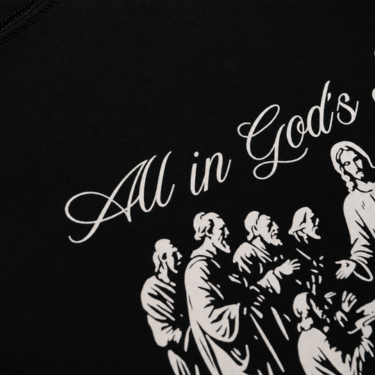 Blacklist Holy Assembly Print Tee – Black