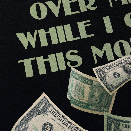 Blacklist Lord Watch Over Me Oversized T-Shirt Black