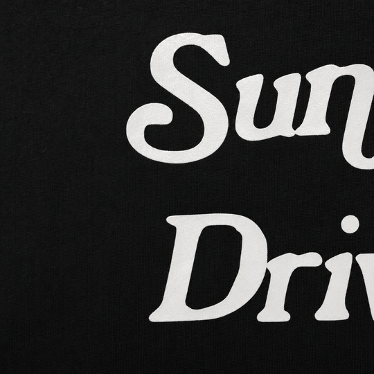 Sunday Driving Club Black Oversized T-Shirt