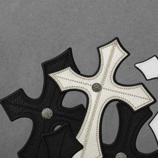 Blacklist Crosses Black Gray T-Shirt