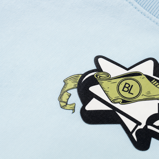 No Risk No Profit Ice Blue T-Shirt