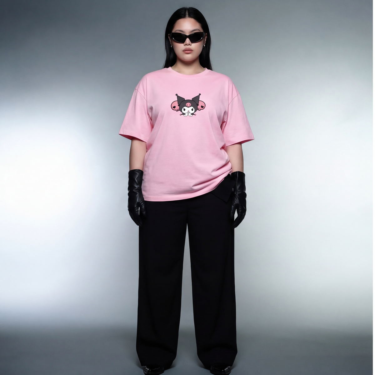 blacklist-brat-mode-tee-pink model front