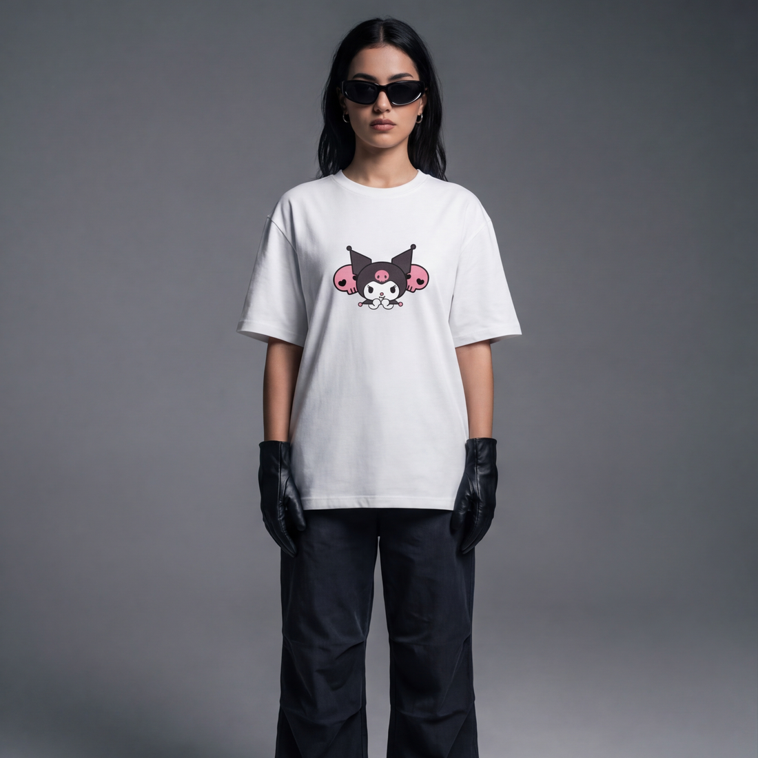 blacklist-brat-mode-tee-white model front