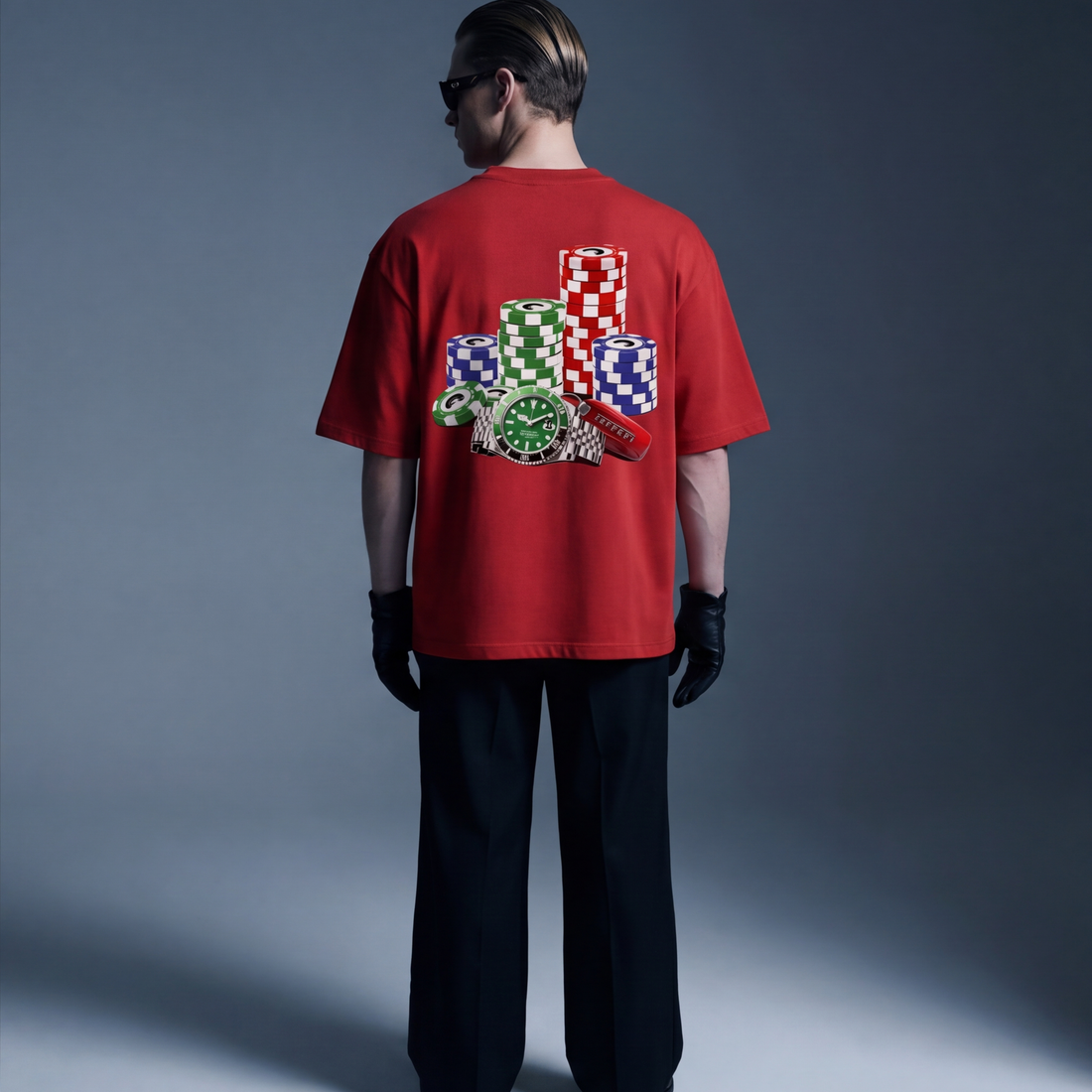 blacklist-casino-royale-ferrari-edition-red-statement-t-shirt model back