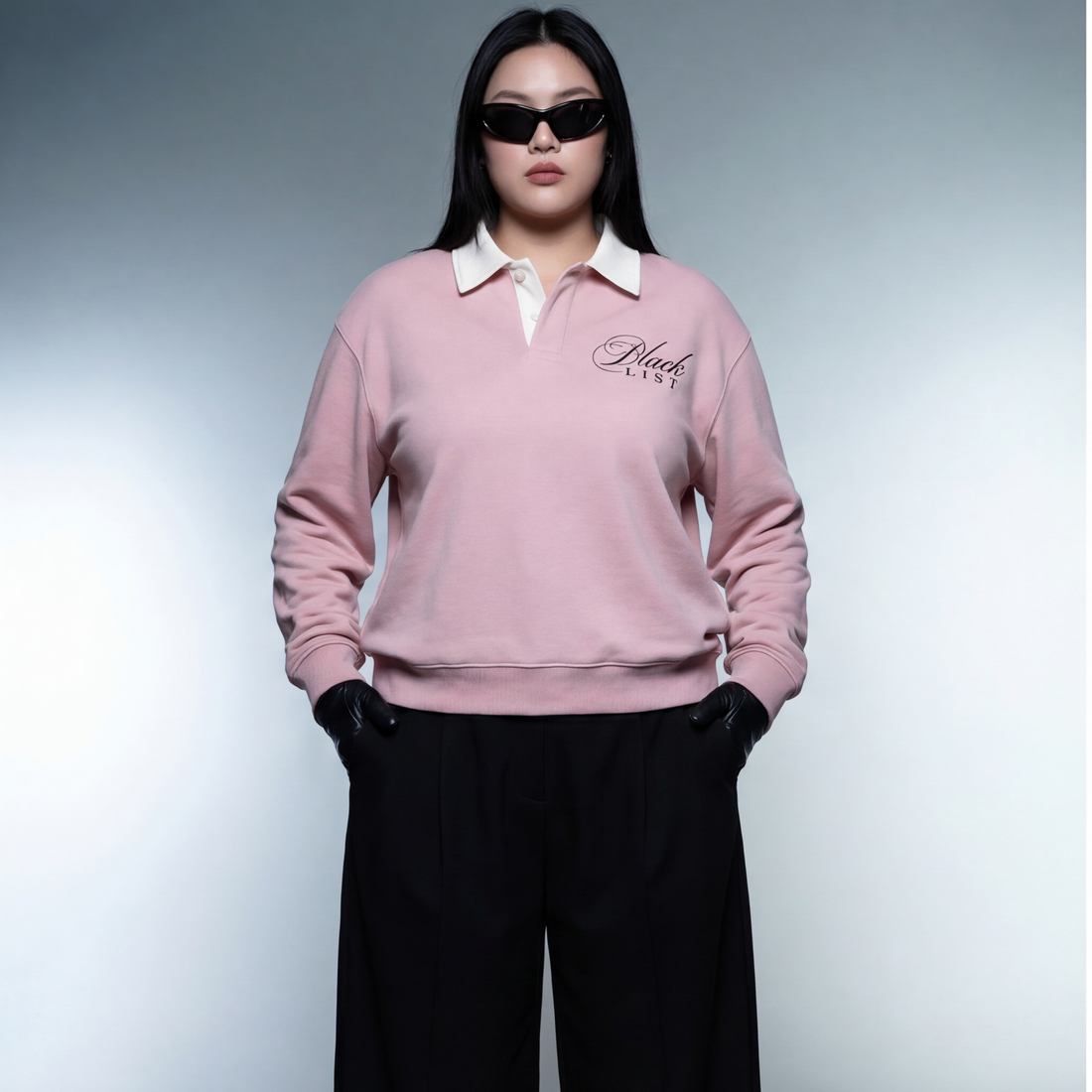 blacklist-classic-wine-polo-sweatshirt-copy-1 model front