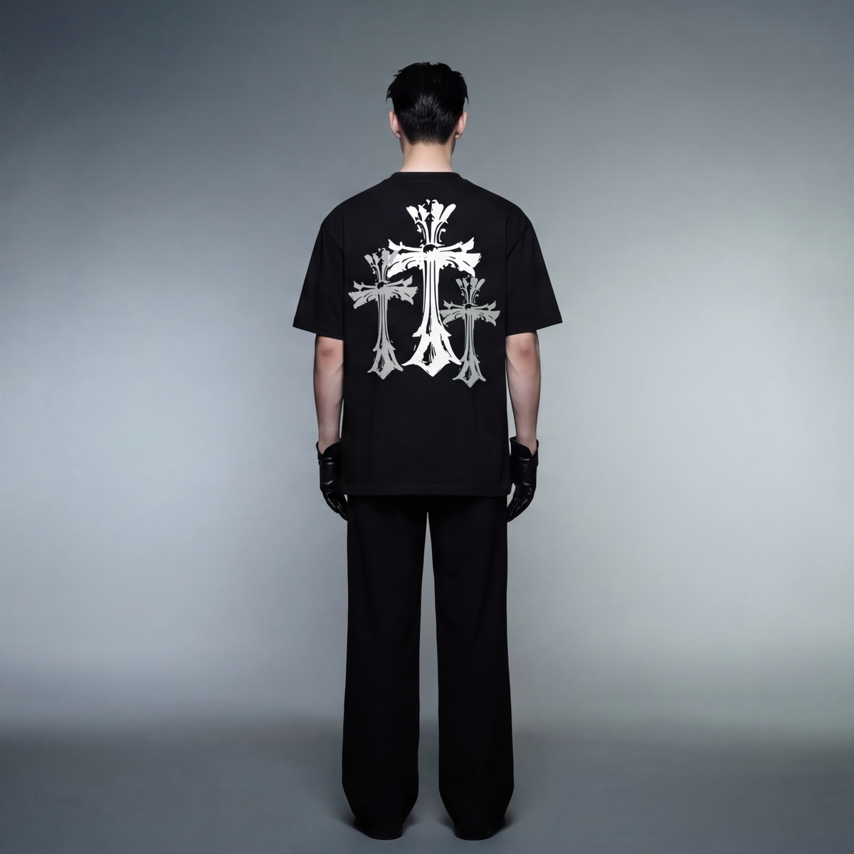 blacklist-crosses-2-0-black-t-shirt model back