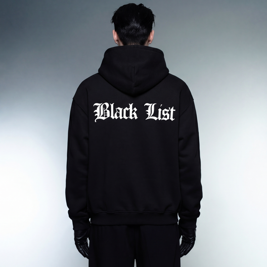 BLACKLIST CROSSES BLACK BASICS OVERSIZED HOODIE 2.0
