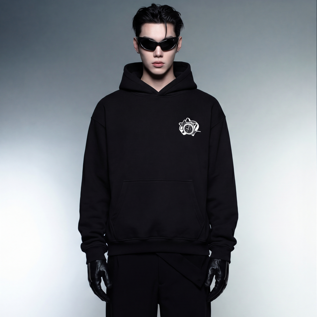 blacklist-crosses-black-basics-oversized-hoodie-copy-1 model front