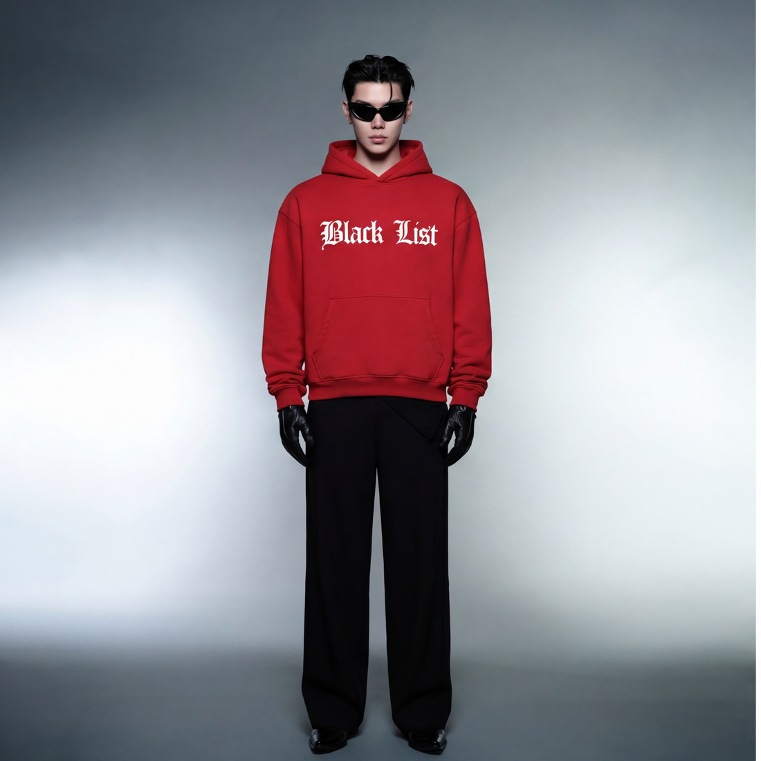 blacklist-crosses-black-oversized-sweatshirt-basics-copy-1 model front