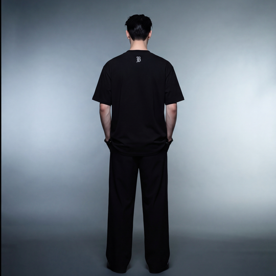 Blacklist Drip Gray 2.0 Black T-Shirt