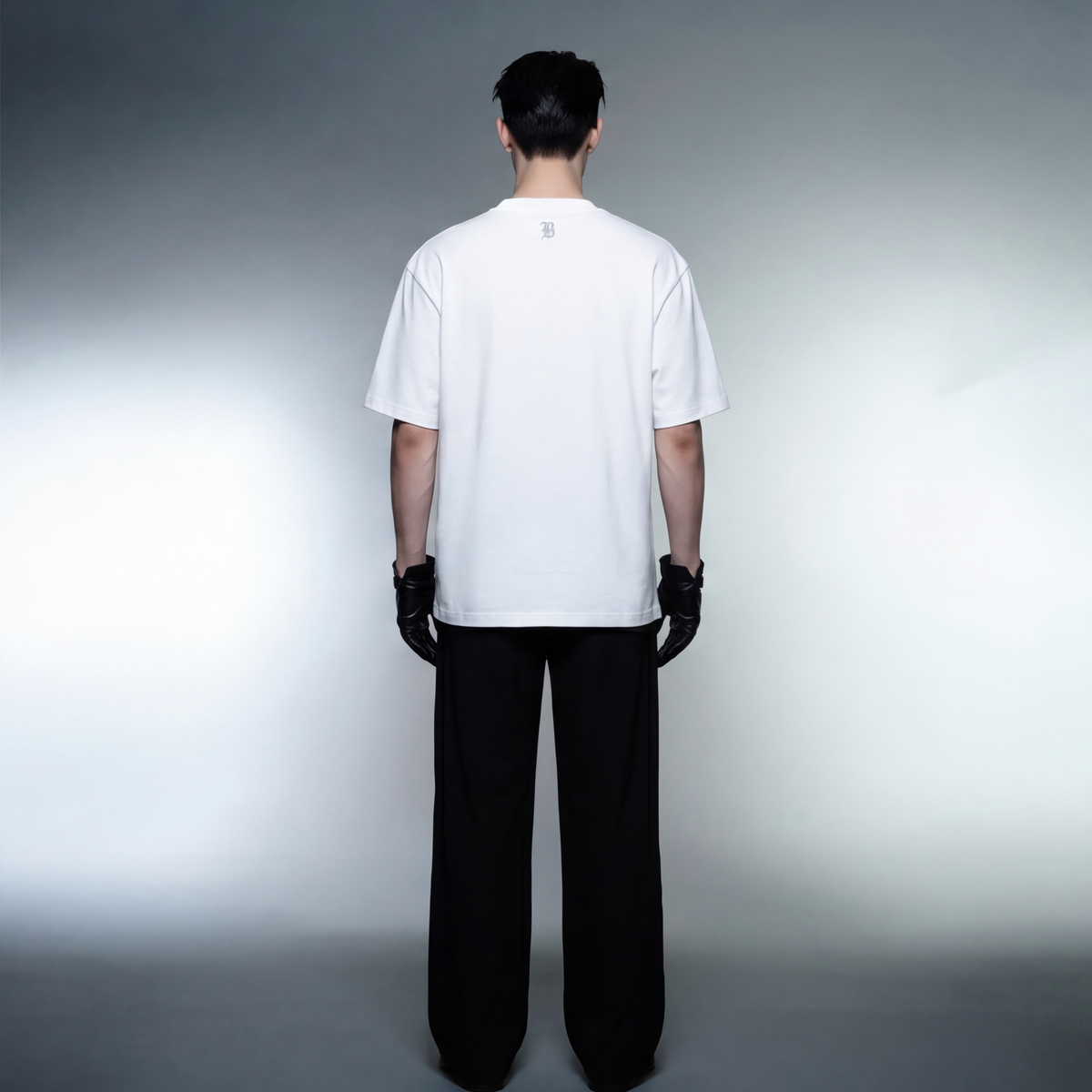 blacklist-drip-white-2-0-black-t-shirt-1 model back
