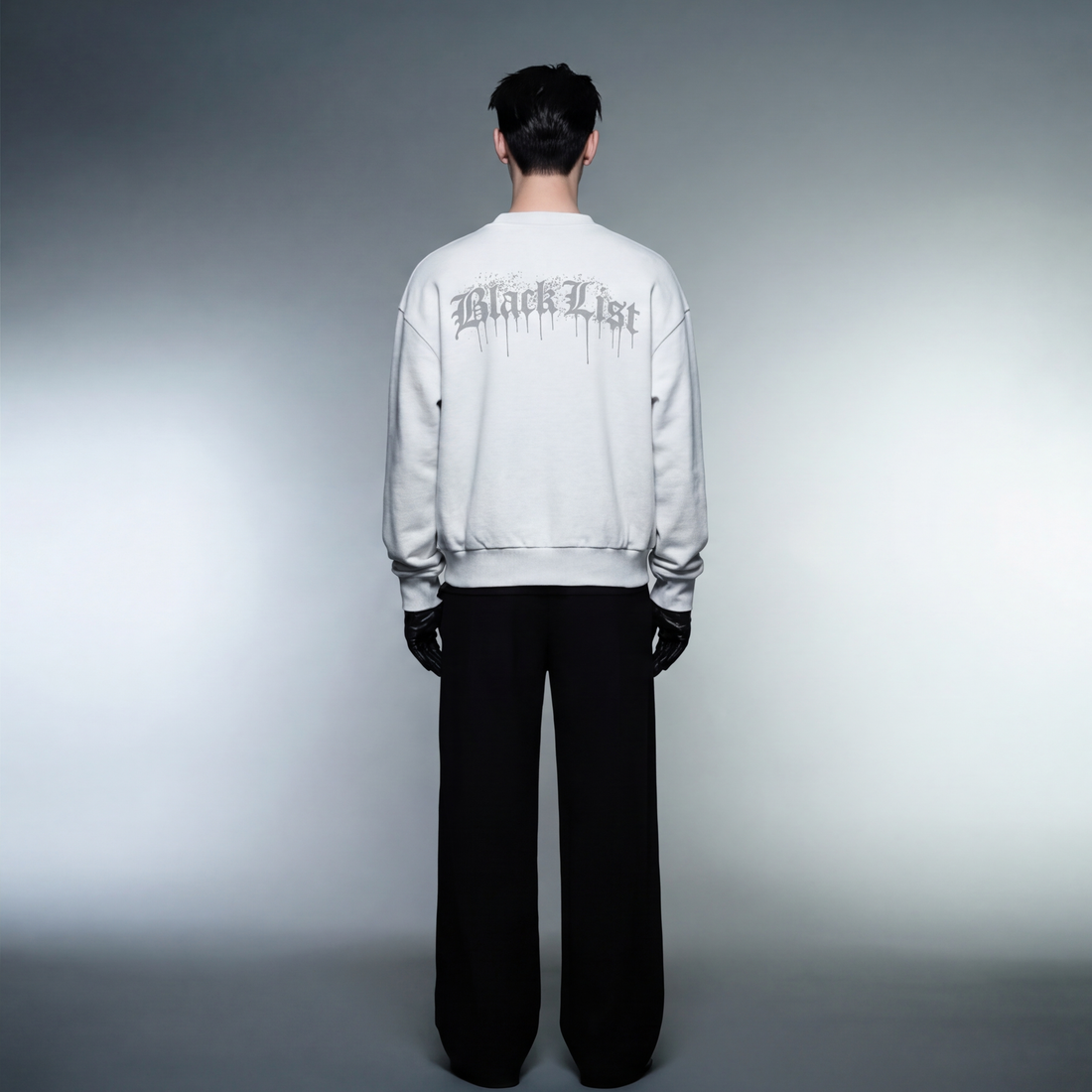 blacklist-drip-white-nado-grey-oversized-sweatshirt-copy model back