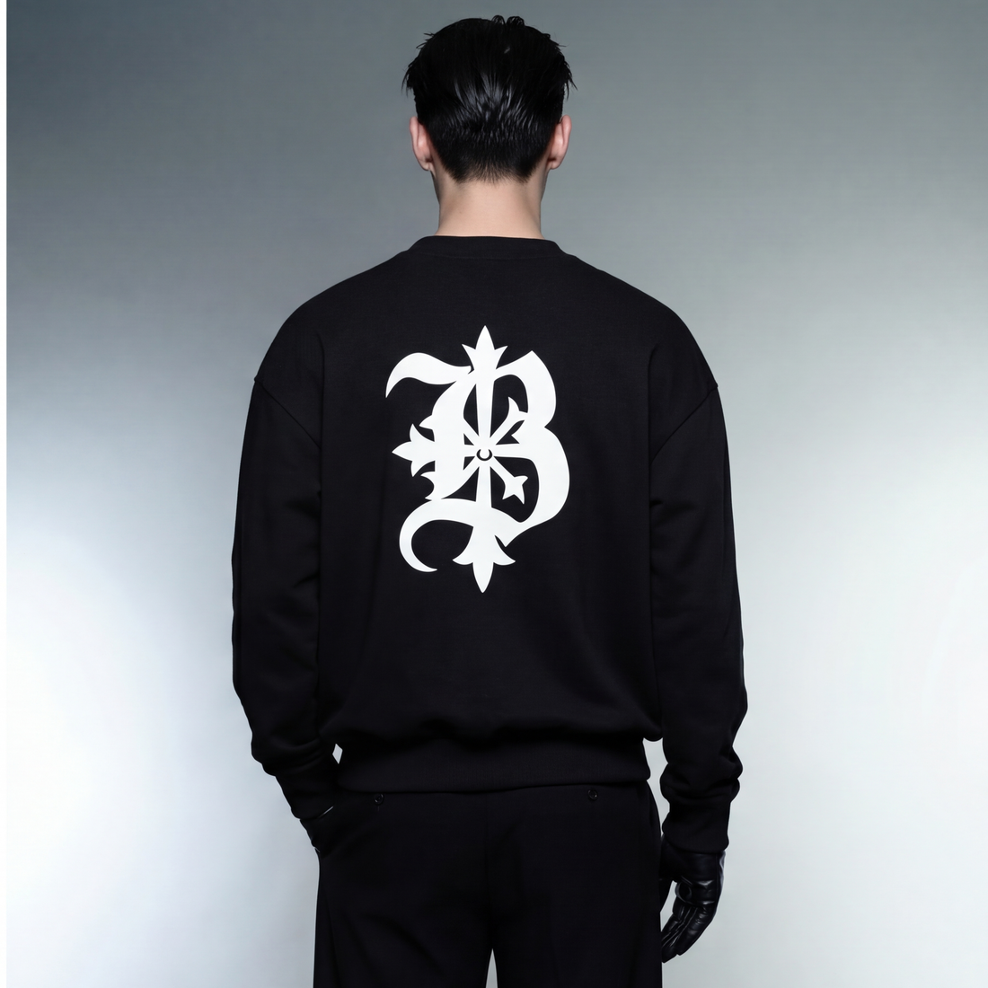 blacklist-essential-navy-half-zip-up-sweater-copy model back
