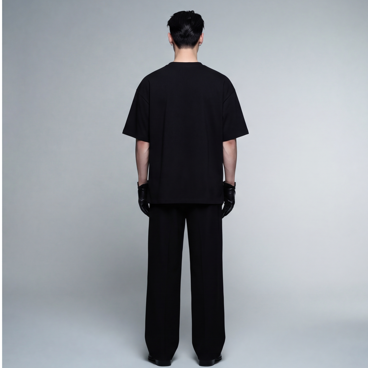 blacklist-let-go-let-god-t-shirt-black model back
