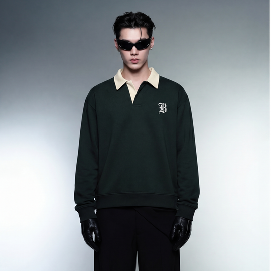 BLACKLIST MINIMAL OLIVE POLO