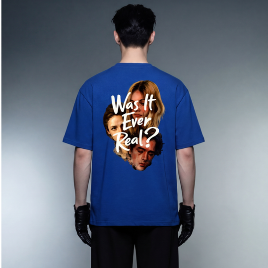 Blacklist Was It Ever Real T-Shirt Blue