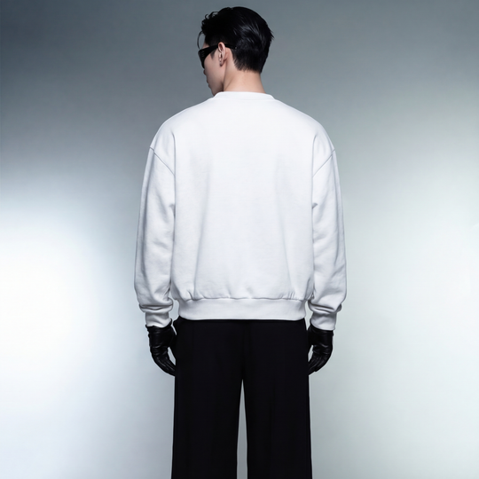 BLACKLIST WHITE BEAR OVERSIZED SWEATSHIRT