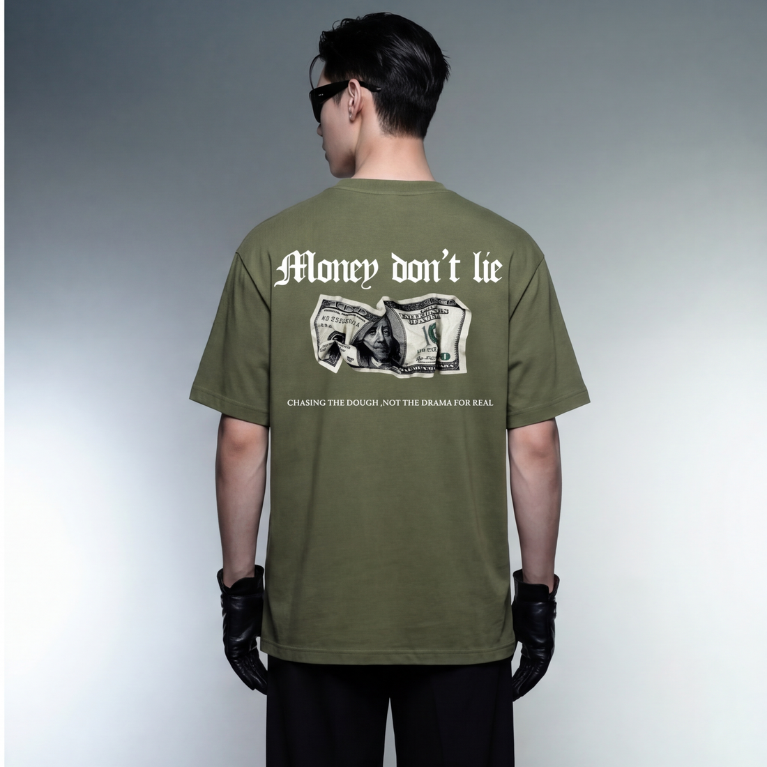dollar-blacklist-black-t-shirt model back