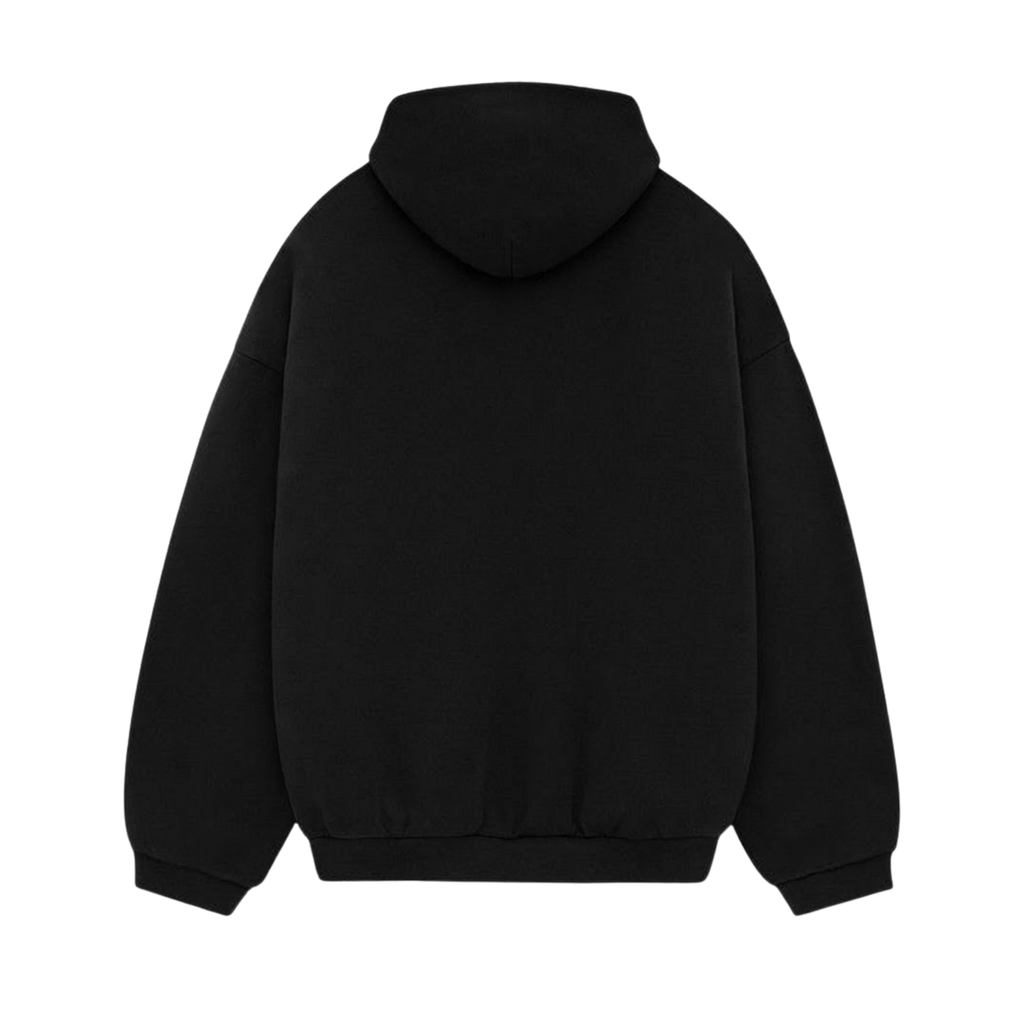 BLACKLIST ESSENTIAL BLACK OVERSIZED HOODIE 2.0