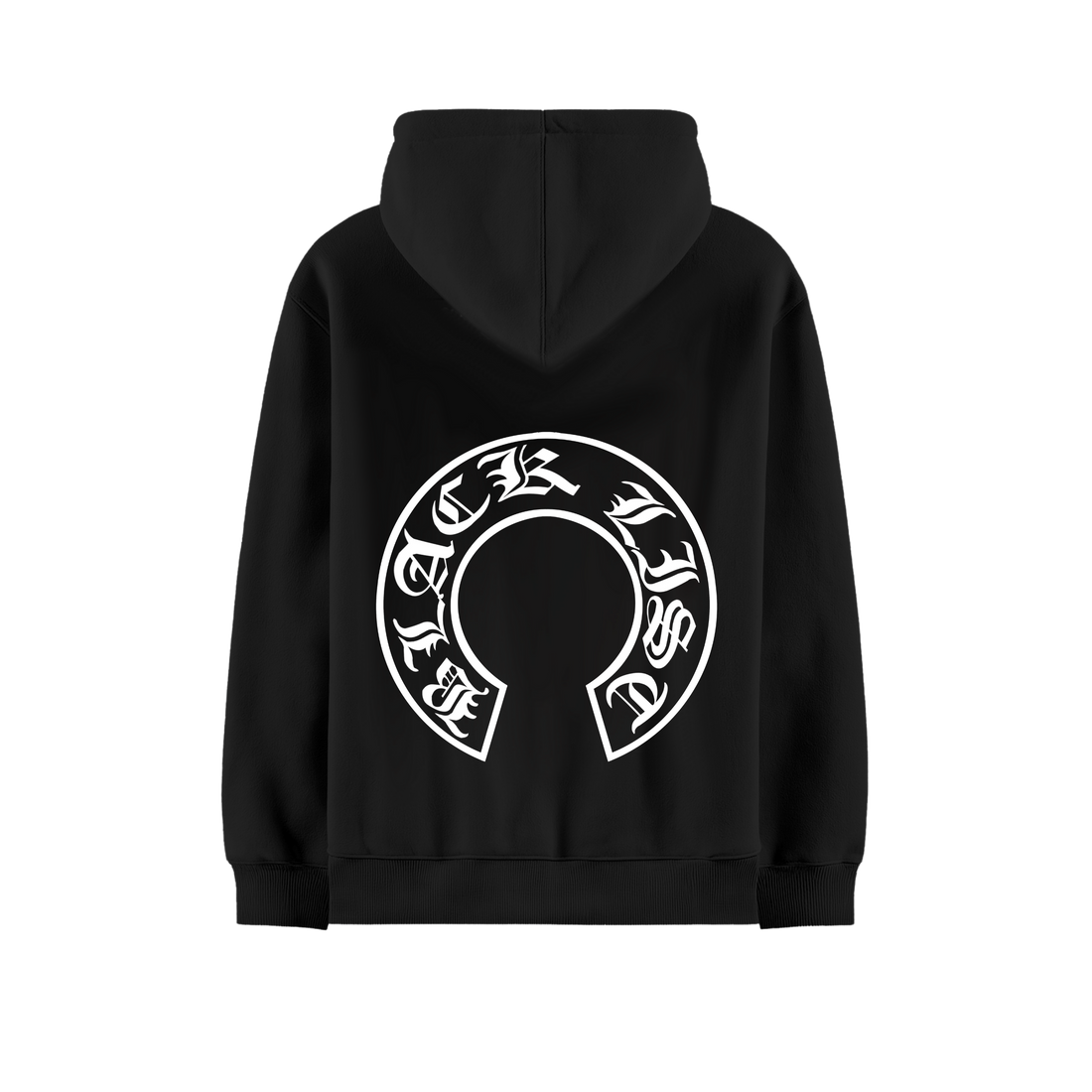 BLACKLIST OG BLACK OVERSIZED HOODIE