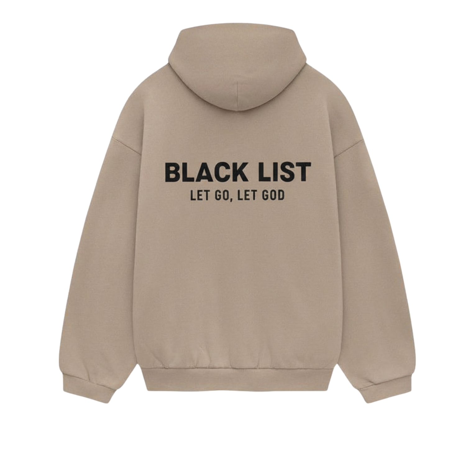 BLACKLIST ESSENTIAL DUSTY BEIGE OVERSIZED HOODIE 1.0