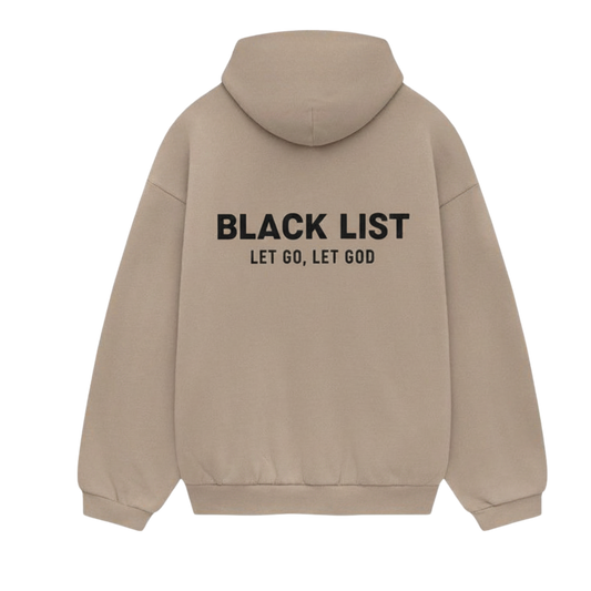BLACKLIST ESSENTIAL DUSTY BEIGE OVERSIZED HOODIE 1.0