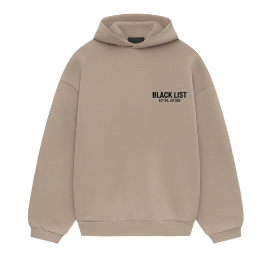 BLACKLIST ESSENTIAL DUSTY BEIGE OVERSIZED HOODIE 1.0