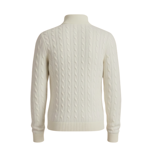 BLACKLIST BEIGE KNIT POLO