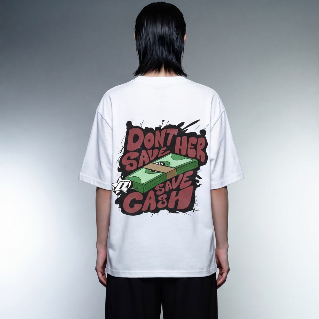 dont-save-her-save-cash-black-oversized-t-shirt-copy model back