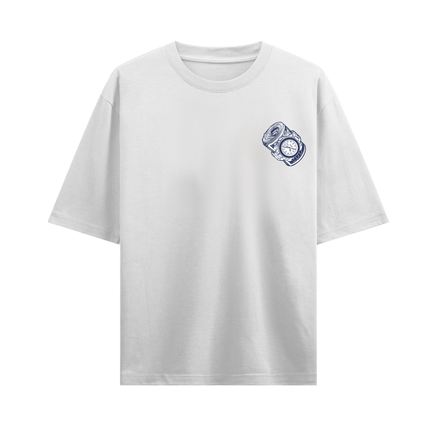 ONE OF ONE I USED TO HAVE GOALS OVERSIZED WHITE T-SHIRT