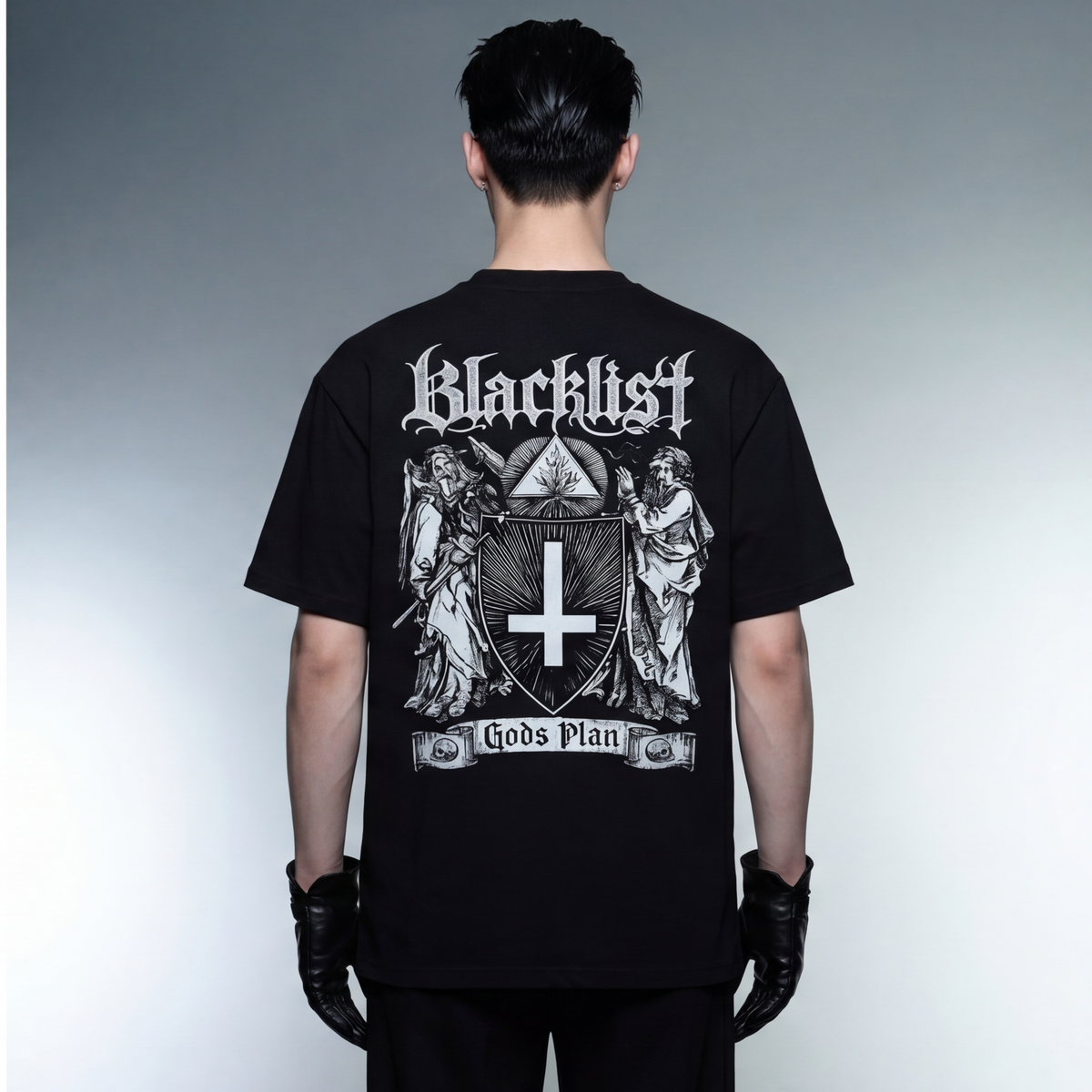 faith-blacklist-black-t-shirt model back