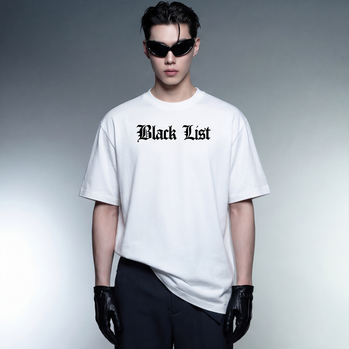 fate-blacklist-white-t-shirt model front