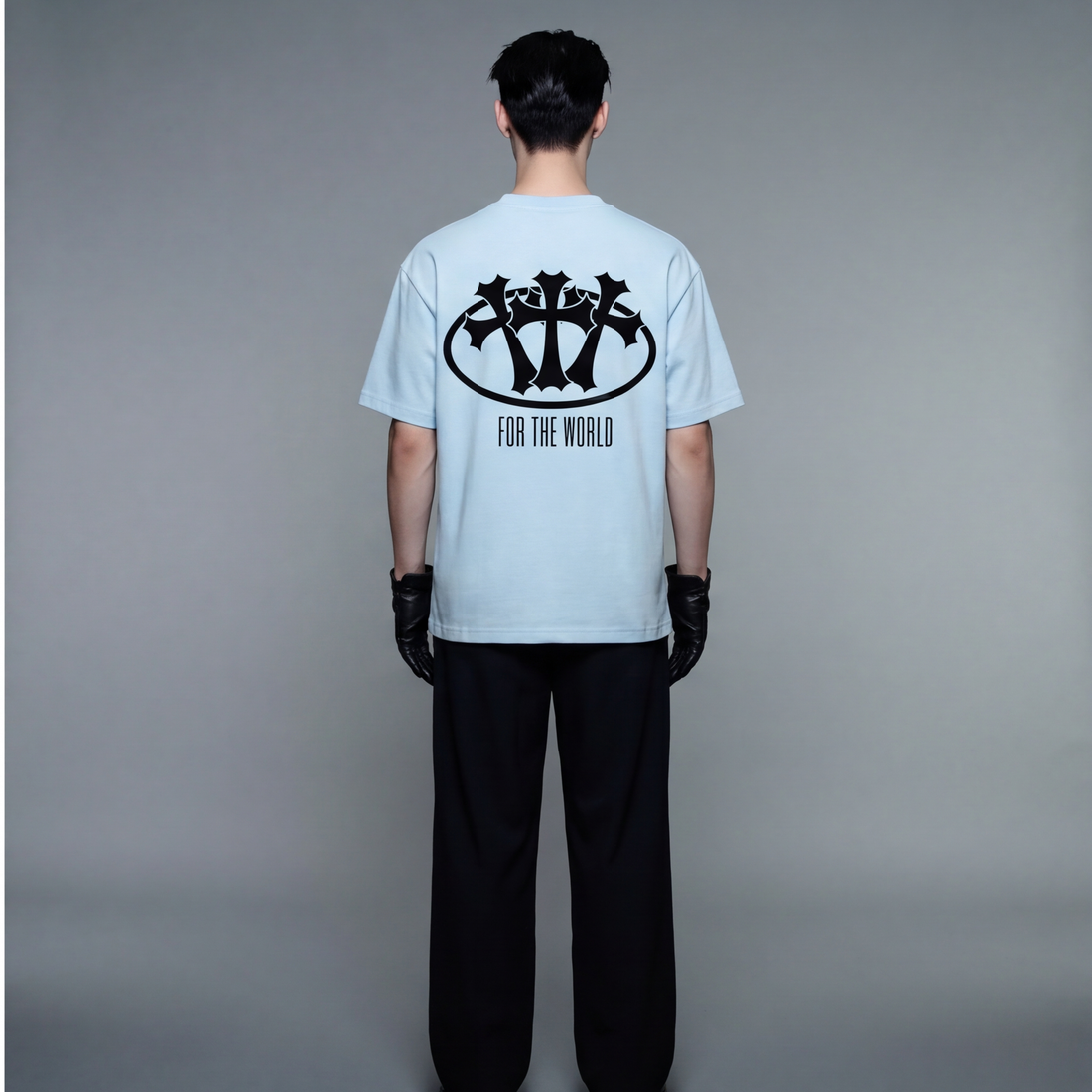 for-the-world-blacklist-ice-blue-t-shirt model back