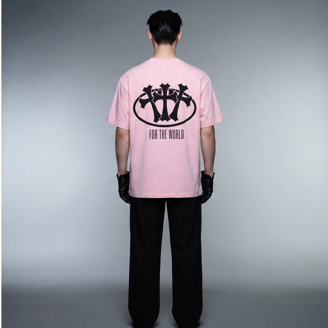 for-the-world-blacklist-pink-t-shirt model back