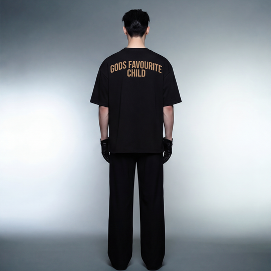 God's Favourite Child T-Shirt Black