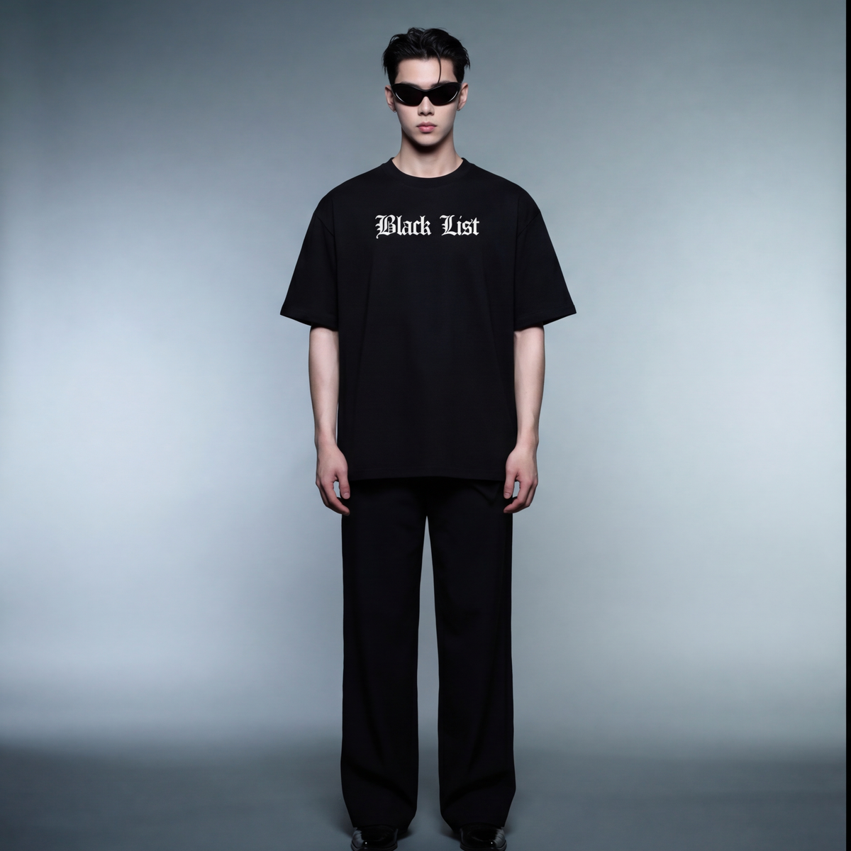 i-used-to-have-goals-custom-black-t-shirt model front