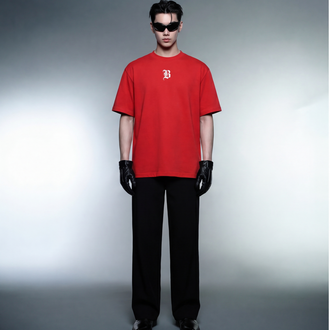 kiss-blacklist-red-t-shirt model front