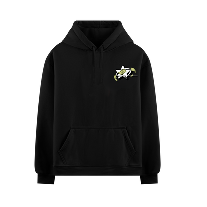 ONE OF ONE I USED TO HAVE GOALS  BLACK OVERSIZED HOODIE