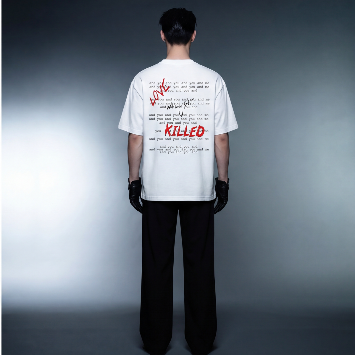 love-will-get-you-killed-white-t-shirt model back