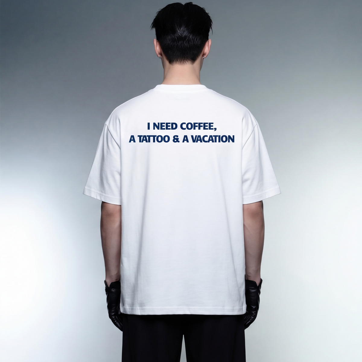 need-blacklist-white-t-shirt model back