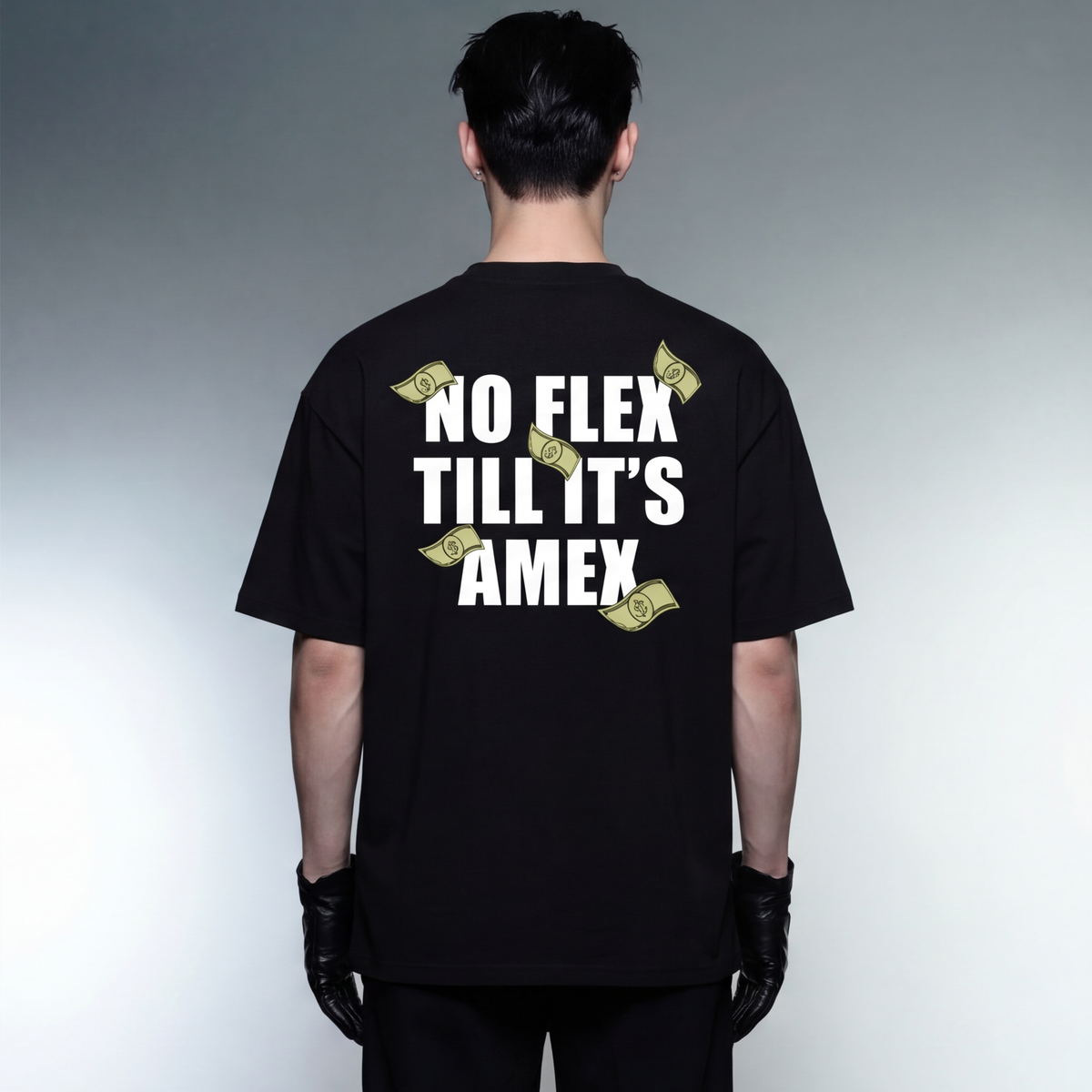 no-flex-till-its-amex-oversized-t-shirt-black model back